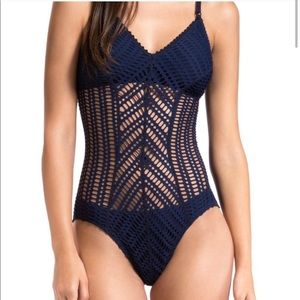 Robin Piccone Sophia Blue One Piece Swimsuit